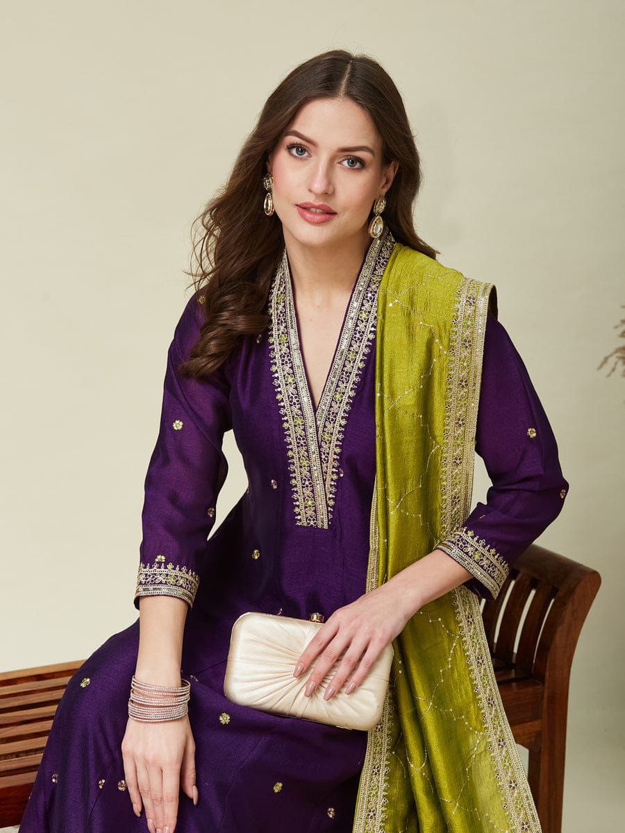 Trendy Anarkali Designers kurti Pent Set