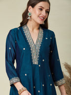 Trendy Anarkali Designers kurti Pent Set