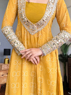 Baggy Style Anarkali Kurti Set
