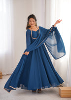 Anarkali Tealblue
