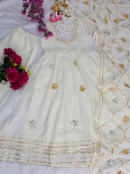 Purely Handmade Anarkali Plazzo Set