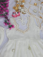 Purely Handmade Anarkali Plazzo Set